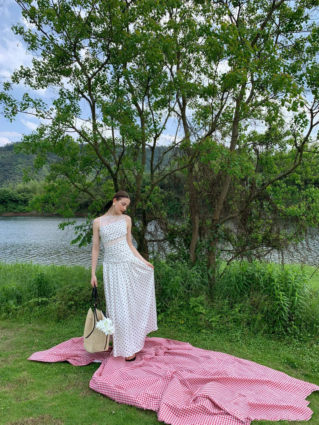 Women's Elegant Summer Dress Wholesale Long Dresses for Outdoor Wearing Beautiful Grace Sexy Sweet Dress Digital Printing